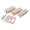 Apricot, variant on Water Shape Clay Bead Roller Mold 3 Size Craft Jewelry Tool Clay Rolling Texture for Beads Pendant