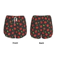 thumbnail image 5 of Lsque Tomatoes1 Printed Women's Running Shorts with Liner Pockets,Elastic Quick Dry Workout Athletic Gym Yoga Shorts,Womens High Waist Shorts-XX-Large, 5 of 9