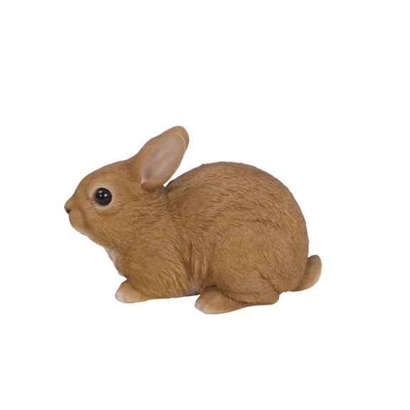 Hi-Line Gifts 9.5" Sitting Rabbit Outdoor Garden Statue