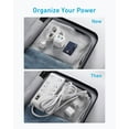 thumbnail image 4 of Anker 20W USB C Power Strip, 321 Power Strip with 3 Outlets and Power Delivery Charging for iPhone 15/15 Plus/15 Pro/15 Pro Max, 5 ft Extension Cord, 4 of 5