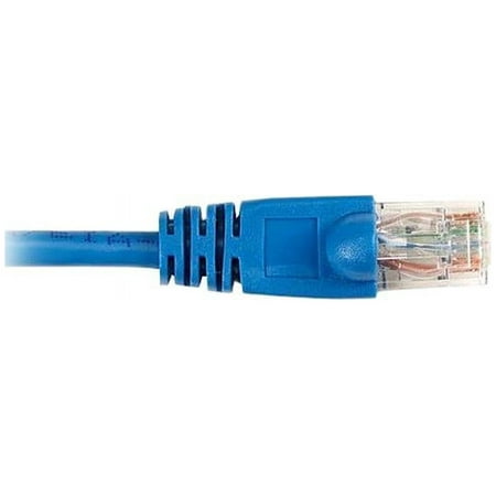 UPC: 0822088050551 | Black Box CAT6PC-005-BL Black Box CAT6 Value Line Patch Cable  Stranded  Blue  5-ft. (1.5-m) – Category 6 for Network Device – Patch Cable – 5 ft – 1 x RJ-45 Male Network – 1 x RJ-45 Male Network –