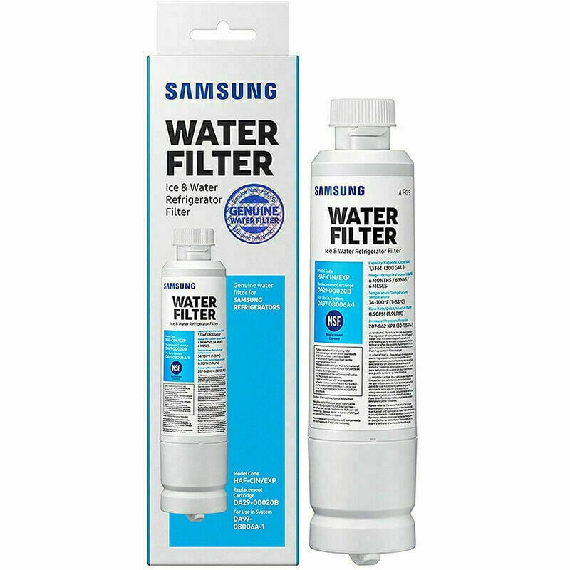 Samsumg DA2900020B Refrigerator Water Filter Replacement for HAFCIN