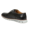 thumbnail image 4 of Deer Stags Boys' Benton Jr. Lace-up Wingtip Dress Fashion Sneaker - Black/Grey - 4.5 Big Kid Medium, 4 of 9