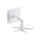 thumbnail image 3 of Gancho giratorio de 360 ​​grados, estante de almacenamiento de utensilios de cocina sin perforaciones, lazos para ropa, soporte organizador Almacenamiento y organización del hogar blanco Billuyoard HA002158-02, 3 of 6