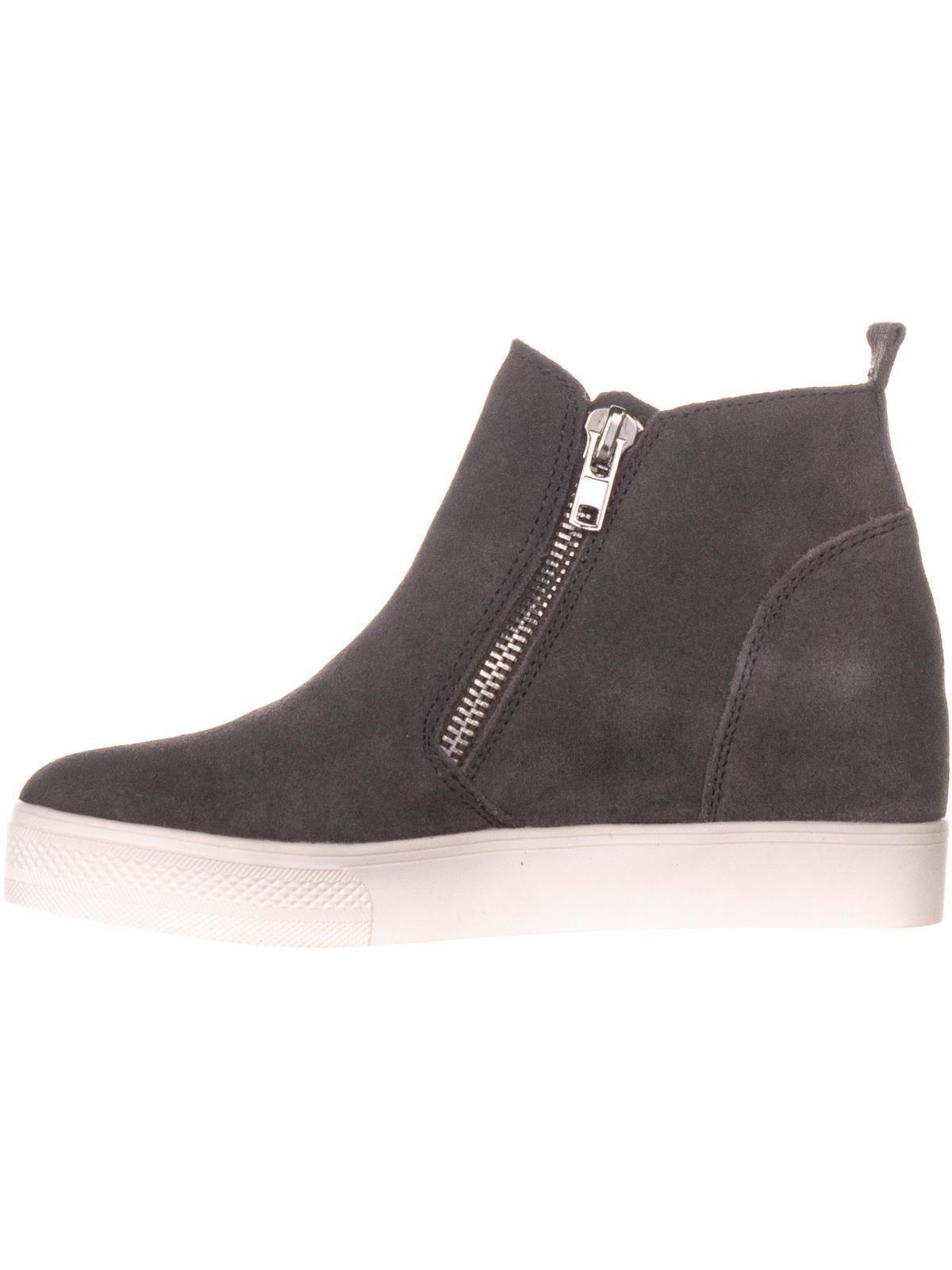 steve madden wedge high top sneakers