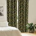 thumbnail image 2 of Ambesonne Dragonfly Curtains, Green Leaves, Pair of 28"x95", Multicolor, 2 of 5