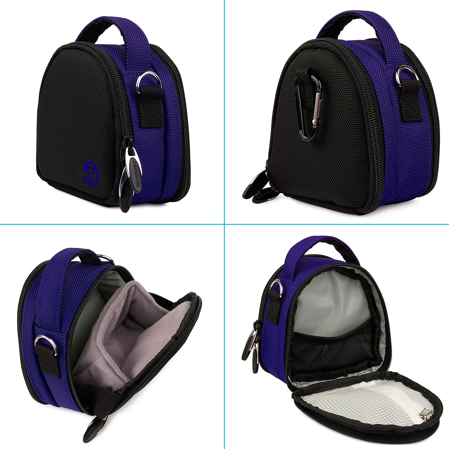 Mini Laurel Padded Point and Shoot Camera Case for Canon Sony Fujifilm Olympus Nikon Panasonic Digital Camera