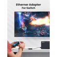 thumbnail image 5 of Ethernet Adapter USB to 10 100 Mbps Network Adapter RJ45 Wired LAN Adapter for Laptop PC Compatible with Nintendo Switch Wii Wii U MacBook Chromebook Surface Windows macOS Linux, 5 of 5