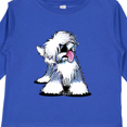 thumbnail image 4 of Inktastic Old English Sheepdog Boys or Girls Long Sleeve Toddler T-Shirt, 4 of 5
