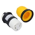 thumbnail image 4 of Locking Connector,  Electrical Conductivity 30A Twist Lock AC 125V Short Circuit Protection  For Generator ANGGREK Locking Connector, 4 of 8