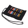 thumbnail image 4 of 1 Juego de estuche para lápices, lienzo enrollable, pintura, lápiz, envoltura, papelería, bolsa S perfke Roll Up Pencil Holder, 4 of 9