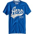 thumbnail image 1 of Aeropostale Hombres Embellecido Aero Est. Camiseta gráfica de 1987, azul, talla extra pequeña, 1 of 1