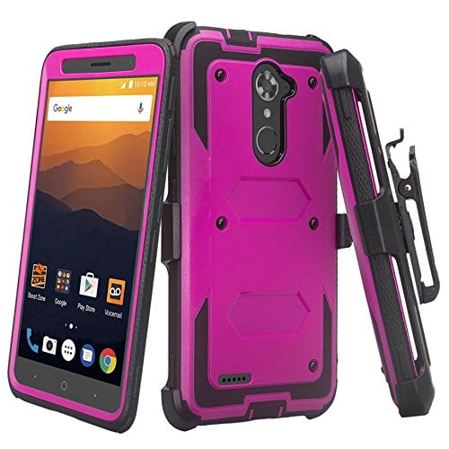 For Zte Max Xl N9560 Blade X Max Case Phone Case 360 Degree Cover Screen Protector Clip Kickstand Holster Hybrid Shock Bumper Camo Autumn Walmart Com