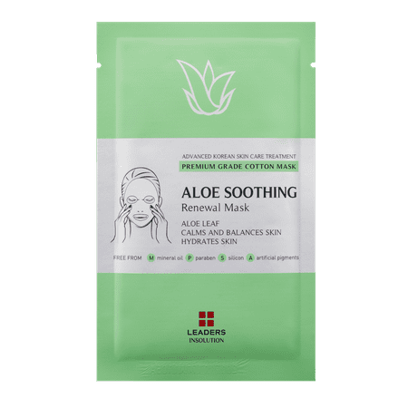Leaders Cosmetics Aloe Soothing Renewal Face Mask (Best Cosmetics For Indian Skin)