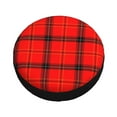 thumbnail image 3 of XMXY Scottish Plaid Spare Tire Cover，Universal Waterproof Cover for Jeep RV Tire Wheel Protection 16 inch, 3 of 8
