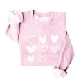 thumbnail image 2 of Bjutir Valentines Day Women Tops Sweatshirts For Women Love Heart Graphic Pullover Winter Crewneck Long Sleeve Sweatshirts, 2 of 4