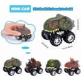 thumbnail image 3 of LNKOO 6 Pack Toys for 3-7 Year Olds Boys Kids, Pull Back Dinosaur Cars Toys for 3-7 Year Old Boys Toys for 3-4 Year Olds Educational Christmas Birthday Gifts for Party Favors Stocking Stuffers, 3 of 6