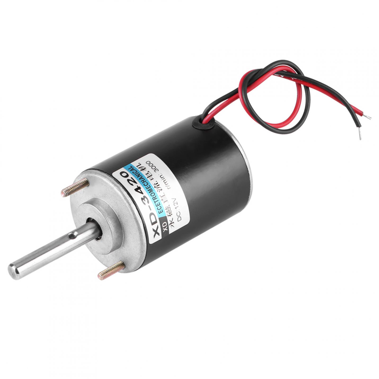 Buy Zaqw Permanent Magnet Dc Motor 12 24v 30w Permanent Magnet Dc Electric Motor High Speed Cw