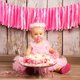 thumbnail image 1 of Guirnalda Con Borlas. Tela Rosa. Bandera. Fondo. Cadena de banderines. Decoración colgante para baby shower. Bodas Cumpleaños Aniversarios. Graduación ZefeiWu 8390614829008, 1 of 1