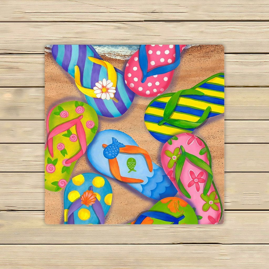 flip flop hand towels