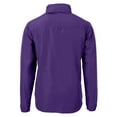thumbnail image 3 of Men's Cutter & Buck Purple Washington Huskies Charter Eco Recycled Full-Zip Jacket, 3 of 3