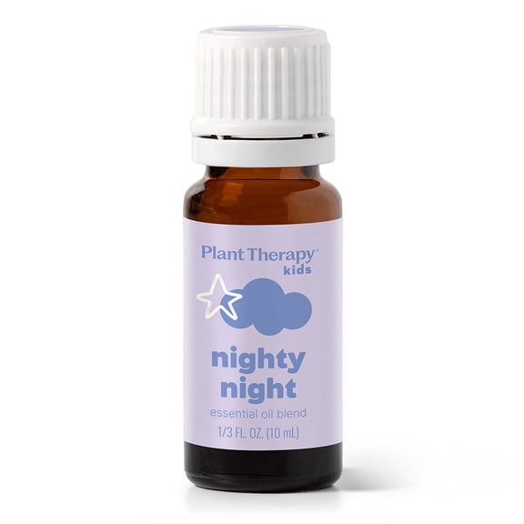 Plant Therapy Kids Nighty Night Essential Oil Blend for Sleep 30 mL (1 oz) 100% Pure, Undiluted, Natural Aromatherapy