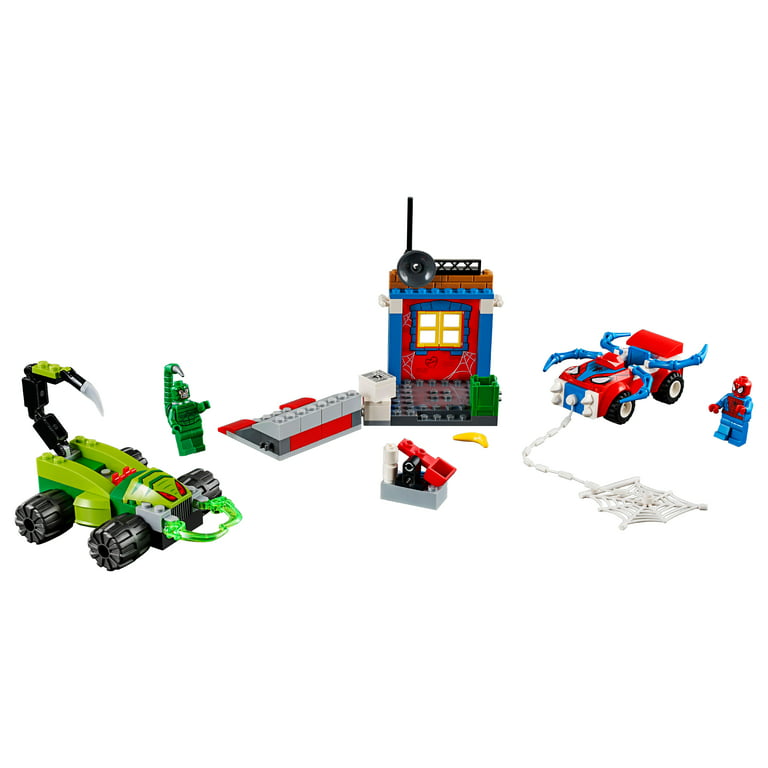 Rubin råb op Sindsro LEGO 4+ Spider-Man vs. Scorpion Street Showdown 10754 - Walmart.com
