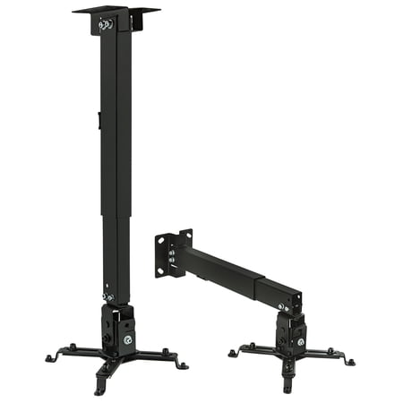 Mount-It! Wall Ceiling Projector Mount with Universal LCD/DLP Mounting | Epson  Optoma  BenQ  Viewsonic Projectors