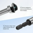 thumbnail image 4 of Uxcell 2-Pack Broca Forstner para Trabajos en Madera, 25/32in (20mm) Punta de Carburo Vástago Hexagonal Cortador de Bisagra para Abrir Agujeros en Madera, 4 of 7