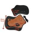 thumbnail image 3 of PU Leather Heat Shield Deflectors Motorcycle for Harley Dyna 883 1200 Yamaha Honda Accessories Universal Insulated Seat Cushion, 3 of 3