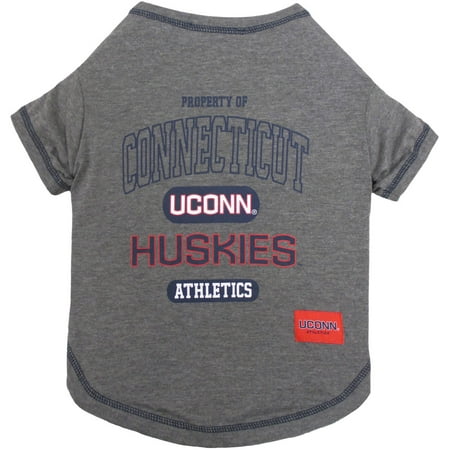 - Pets First Collegiate Connecticut Huskies Pet T-shirt, Assorted Sizes