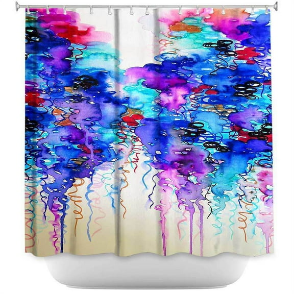 Shower Curtains - DiaNoche Designs - Cloudy Day I