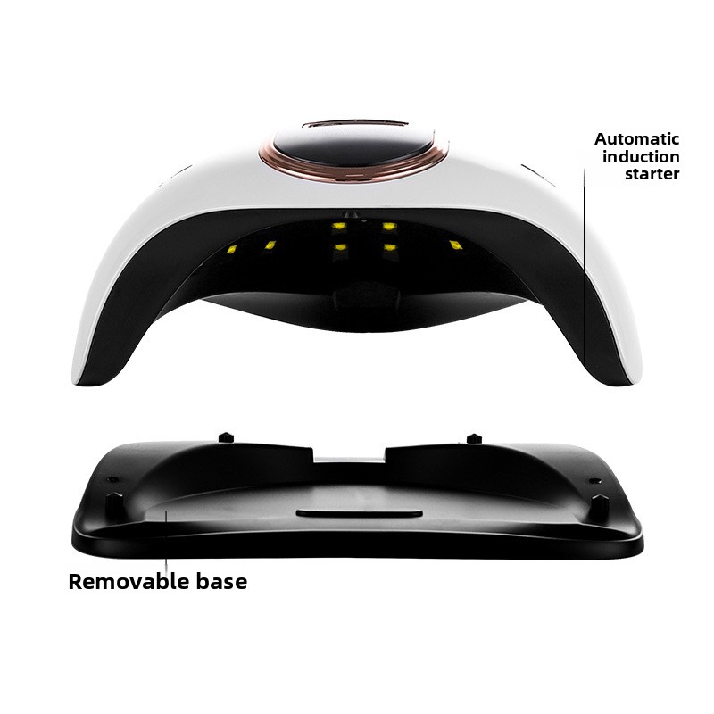 168W Professional Nail Lamp - Super Power UV LED Nail Dryer, Fast Curing Light for Gel Polish with Sensor, Salon & Home Manicure Machine for All Gel Types