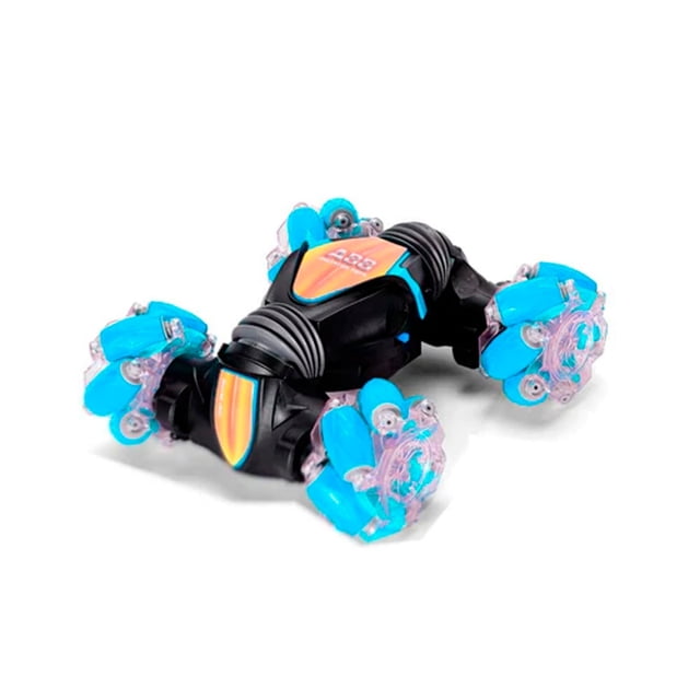 Control remoto RC Car Auto A, sensor de movimiento, control manual, azul