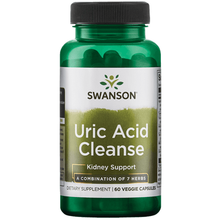 Swanson Uric Acid Cleanse 60 Veg Caps