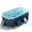 Navy Blue, variant on LHUAI Foldable Non-Inflatable Family Outdoor Swimming Pool, Rectangular Above Ground Pools For Backyard, Navy Blue, 113" x 66" x 20"