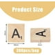 thumbnail image 4 of 300 piezas de fichas de letras de Scrabble de 18 x 19 mm, fichas de letras de la A a la Z de madera para juego de crucigramas de Scrabble, herramientas de aprendizaje del alfabeto, 4 of 7