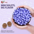 thumbnail image 3 of NY Spice Shop Lavender Shimmer Sixlets - 3 Pound - Sixlets Candy - Chocolate Covered Hard Candy Balls, 3 of 7