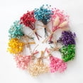 thumbnail image 3 of Eternal Flower Baby's Small Flower bouquet Mini Dried Flower bouquet Mix and match flower diy material decoration Goddess Festival small gift - style：style 45；, 3 of 6