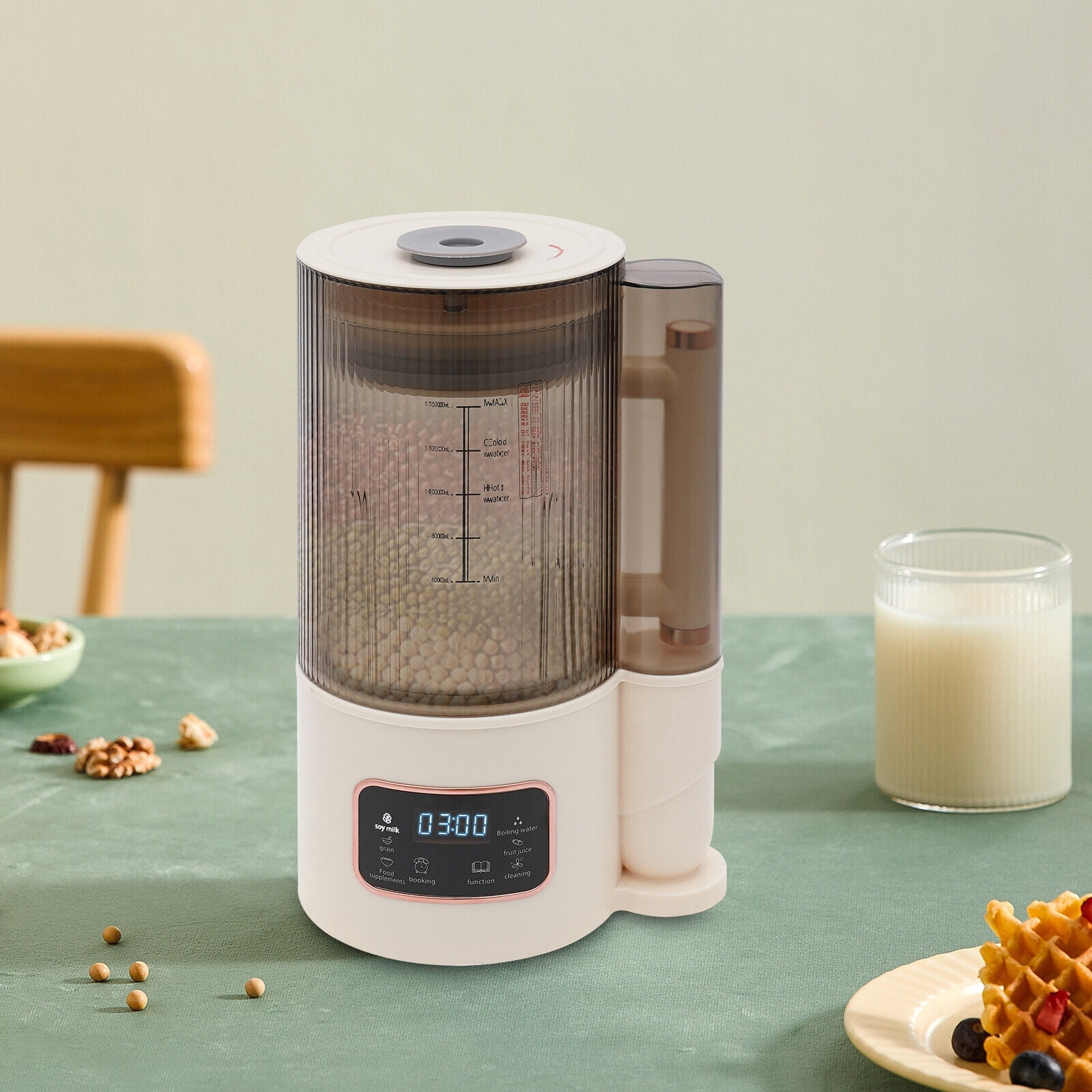 Modern Soy Milk Machine, Home Premium Soy Milk Machine, High-performance Soy Milk Machine for 3-5 People