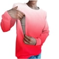 thumbnail image 2 of Edvintorg Maternity Shirts Fashion Gradient Print Casual Long Sleeve Pullover Winter Maternity Sweatshirt Nursing Shirts for Breastfeeding, 2 of 5