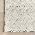thumbnail image 4 of nuLOOM Electra Contemporary Wool Area Rug, 5' x 8', Electra Ivory, 4 of 9