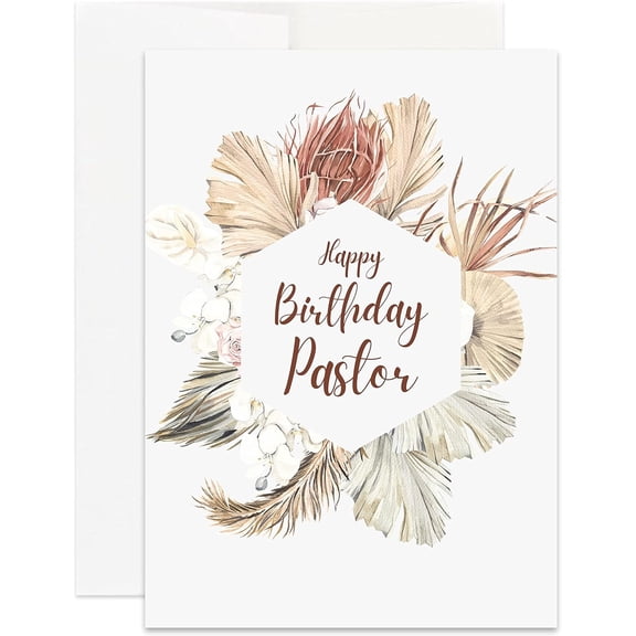Christian Birthday Card | Pastor Happy Birthday
