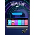 thumbnail image 4 of 8 Inch IPS Car DVR Camera GPS 4G FHD 1080P Dash Cam Dual Lens Car Video Recorder Night Vision 24H Park ,Clear Images, 4 of 6