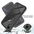 thumbnail image 6 of Feishell iPhone XR Case Built-in Screen Protector Clear Rugged 360 Full Body Protective Shockproof Hard Back Soft TPU Defender Dual Layer Heavy Duty Bumper Anti-Scratch Cover Case, Purple, 6 of 6
