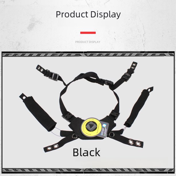 Perilla colgante con almohadilla de esponja de revestimiento para ajustar los accesorios del casco