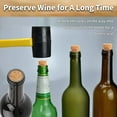 thumbnail image 5 of 10 Pack Soft Wood Corks, Tapered Cork Plugs Wine Bottle Stopper, Leakproof Wine Bottle Corks, Natural Wine Corks, Wooden Replacement Corks for Wine Beer Liquor Bottles, 0.94×0.67×1.38 In, 5 of 7