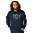 thumbnail image 5 of Popeye Thumbs Up USA American Flag Hoodie Sweatshirt Women Men Brisco Brands S, 5 of 6