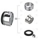 thumbnail image 5 of Paquete de 4 Aireadores de Grifo de Fregadero Ormromra con Arandela para Baño de Cocina LHH-0199, 5 of 5
