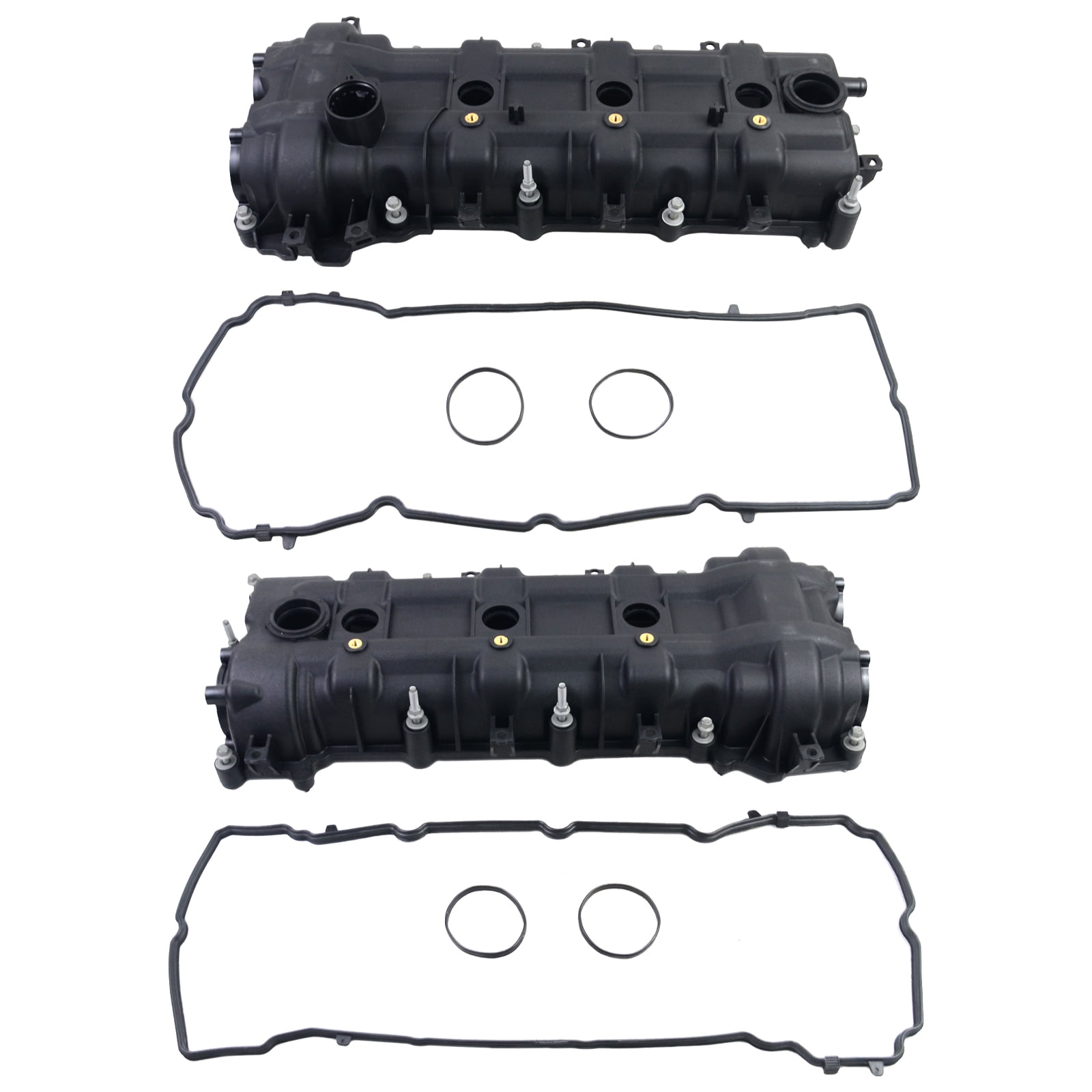 GELUOXI Pair Valve Covers w/ Gaskets Fits 11-19 Chrysler Dodge Jeep Ram 3.6L Pentastar 5184069AN